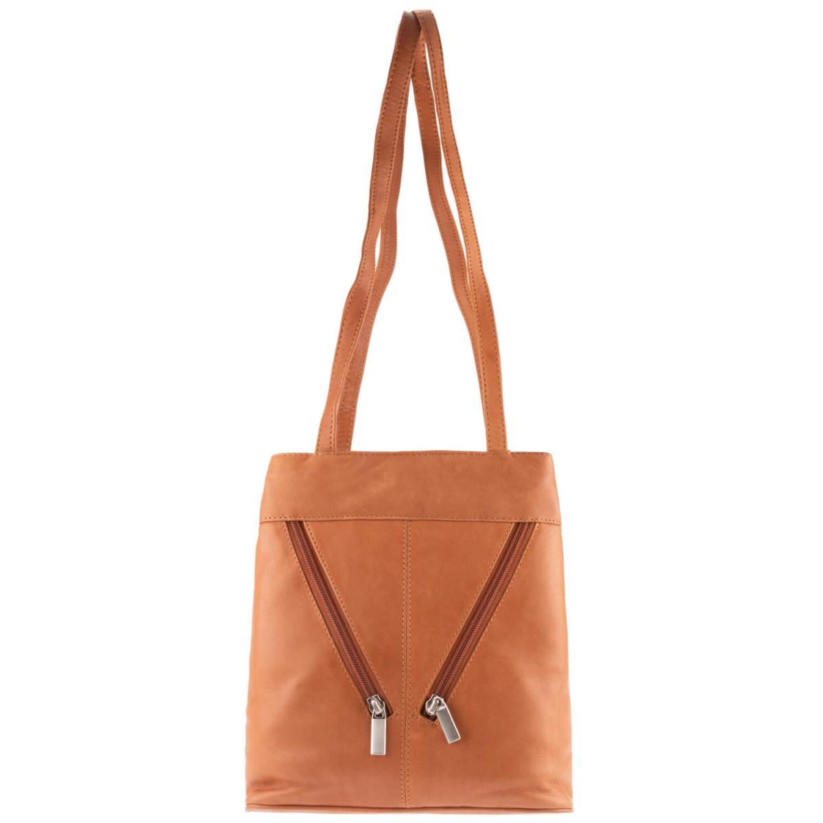 ALPENLEDER | Damen-Handtasche  MACHU PICCHU (naturbraun) 4717-n